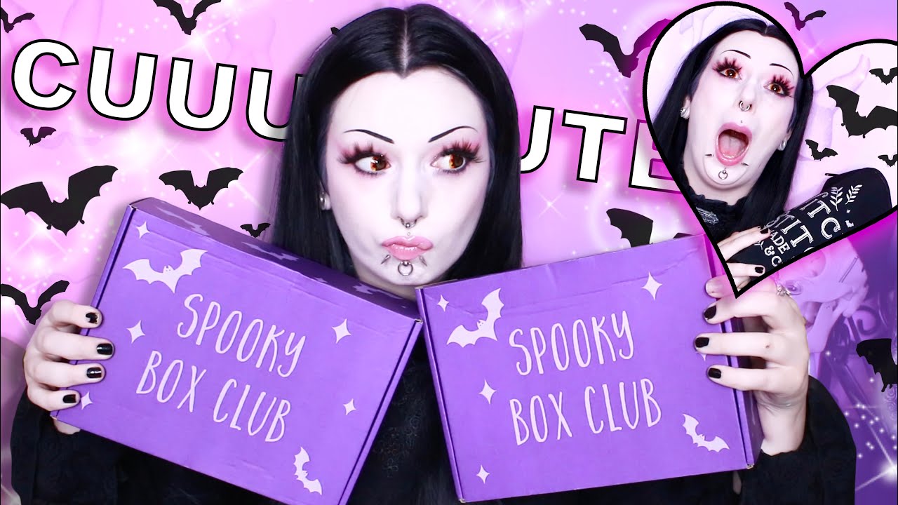 Spooky Box Club DOUBLE Unboxing! The Craft & Staycation | Toxic Tears