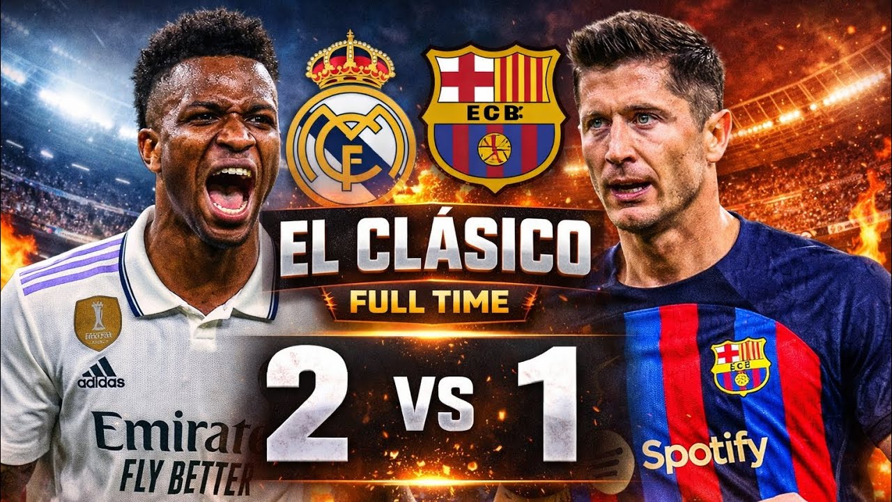 EL CLASICO PANAS! Real Madrid vs Barcelona – Duel Paling Gila 🔥