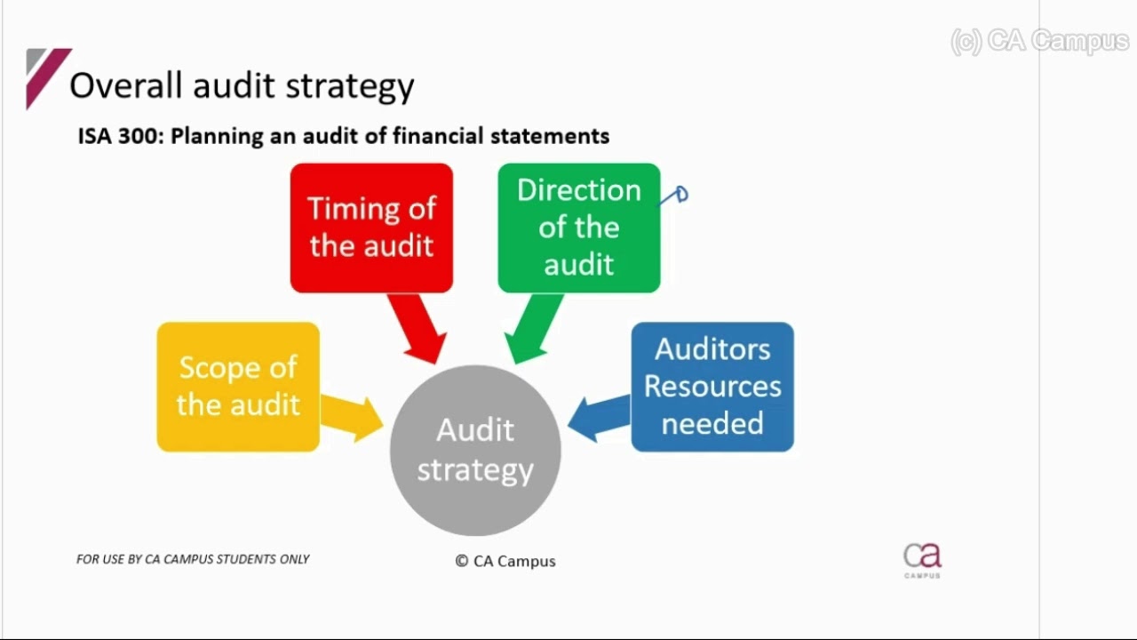 Planning - Part 1: Audit Strategy