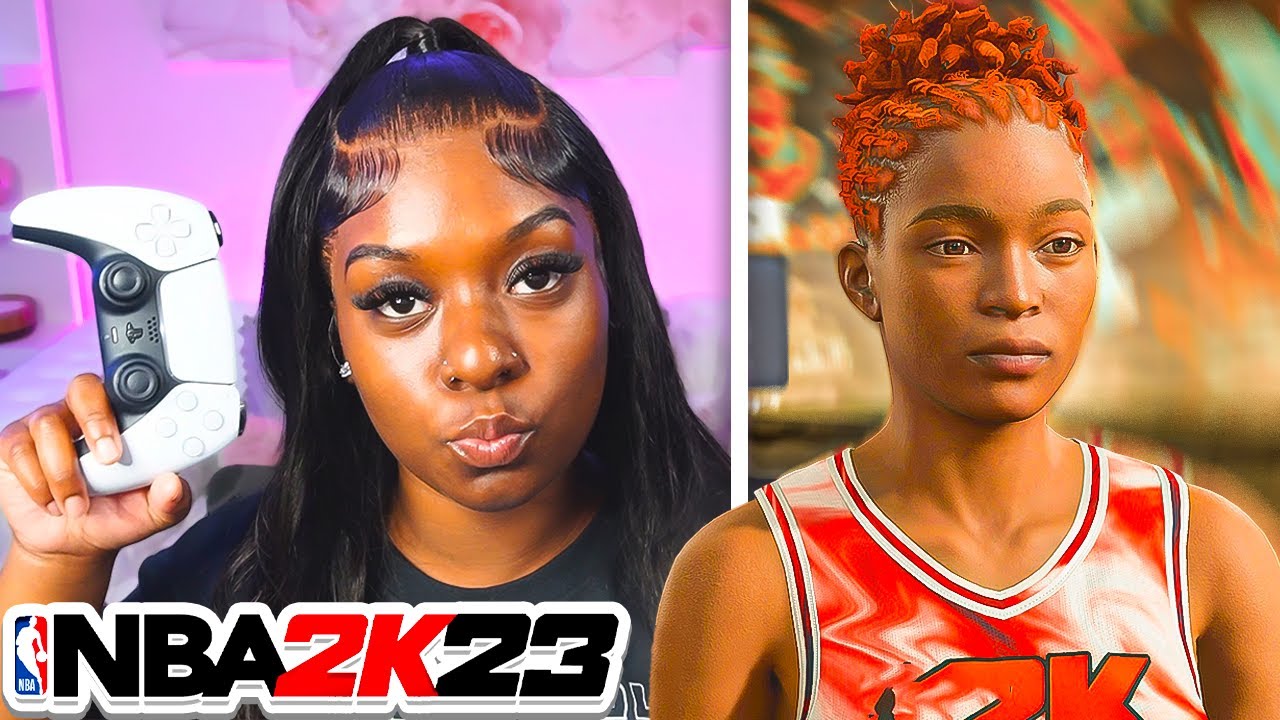 NBA 2K23 WNBA MyCAREER #1 | The CREATION of MAKIA FULTON!!