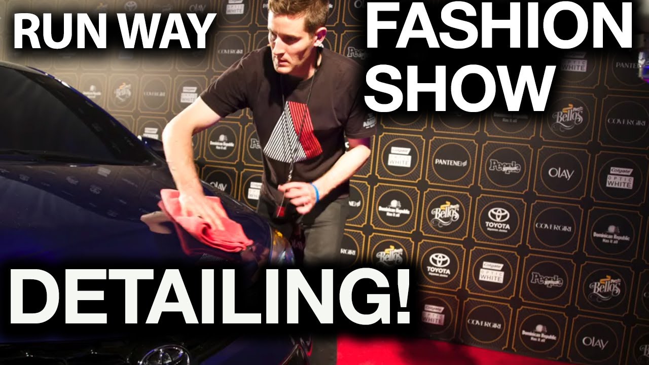 Detailing a Toyota Corolla for a Red Carpet Event