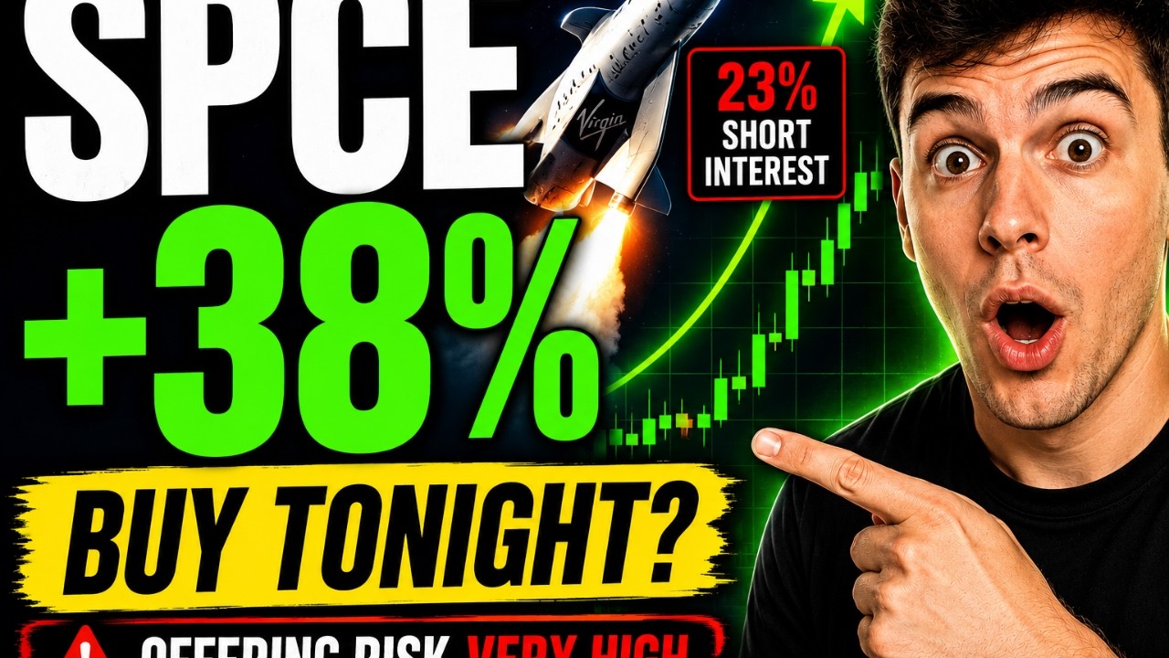 SPCE Is Up 38%. Here's My Trading Plan.