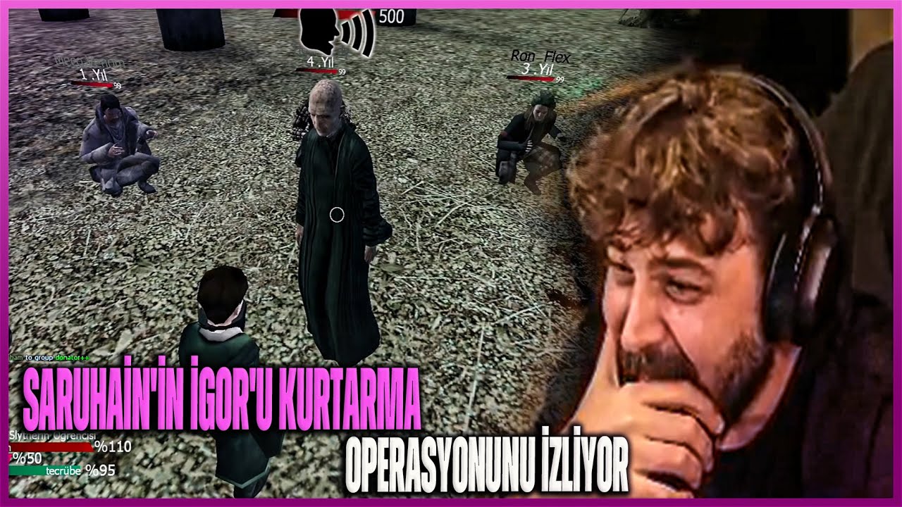 Elraenn - Eski Hogwarts Rp Videosunu İzliyor 