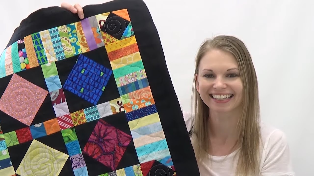 Free Motion Quilting Tips and Tricks on a Friendship Sampler Block