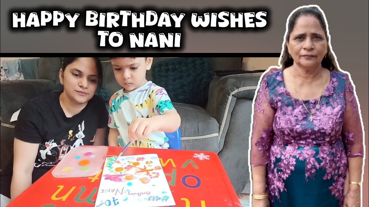 It's my mom's birthday | wishes to Nani #konkanivlog #goanvlogger #goanvlog  #D&J