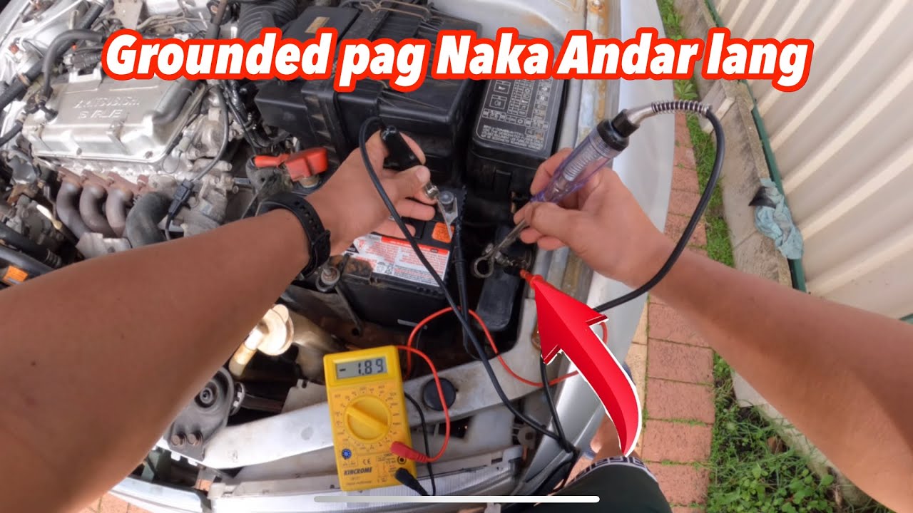 GROUNDED ANG SASAKYAN PAG NAKA ANDAR LANG
