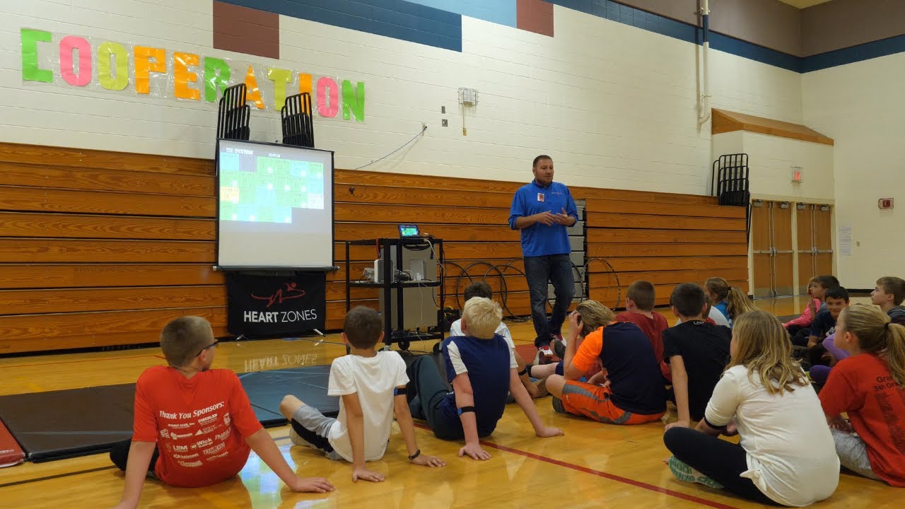 Heart Zones - Heart Rate Monitors for Physical Education Class in the Sauk Prairie WI Area