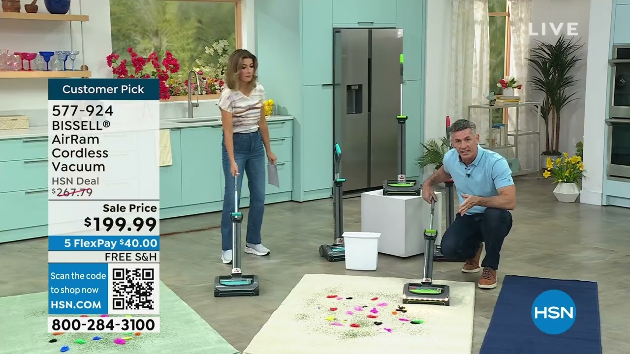 BISSELL AirRam
Cordless Vacuum