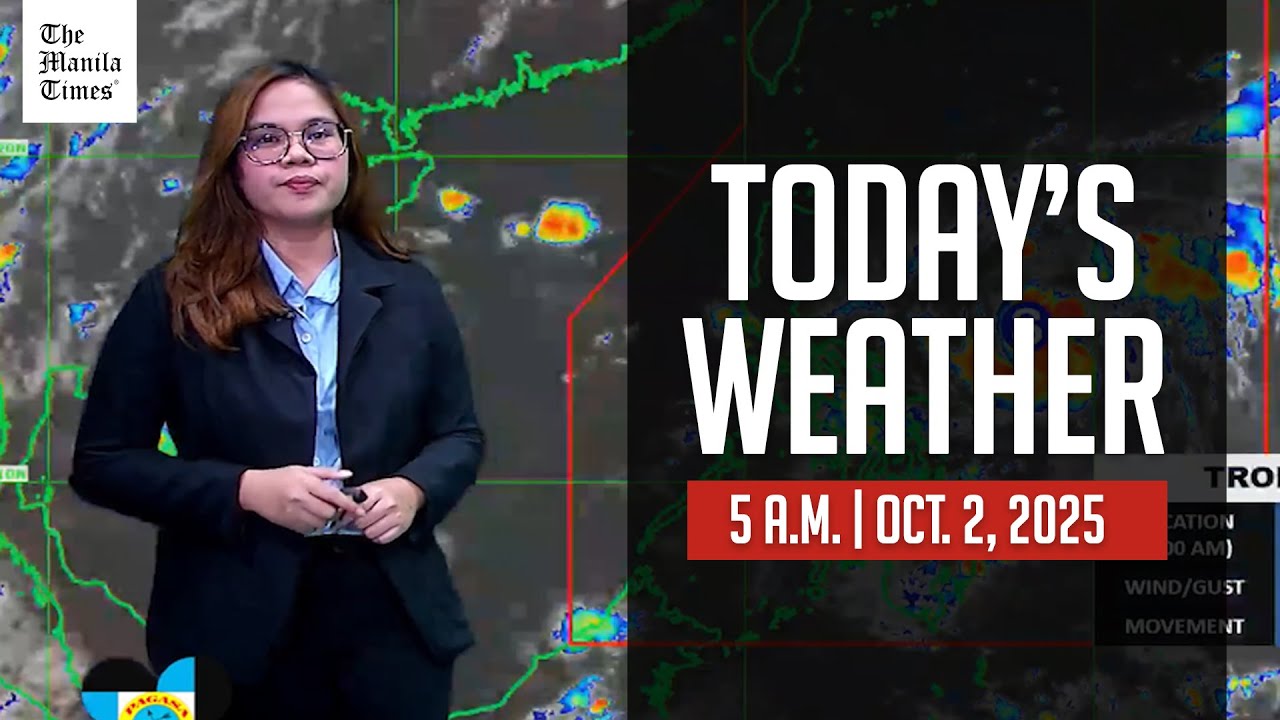 Today's Weather, 5 A.M. | Oct. 2, 2025