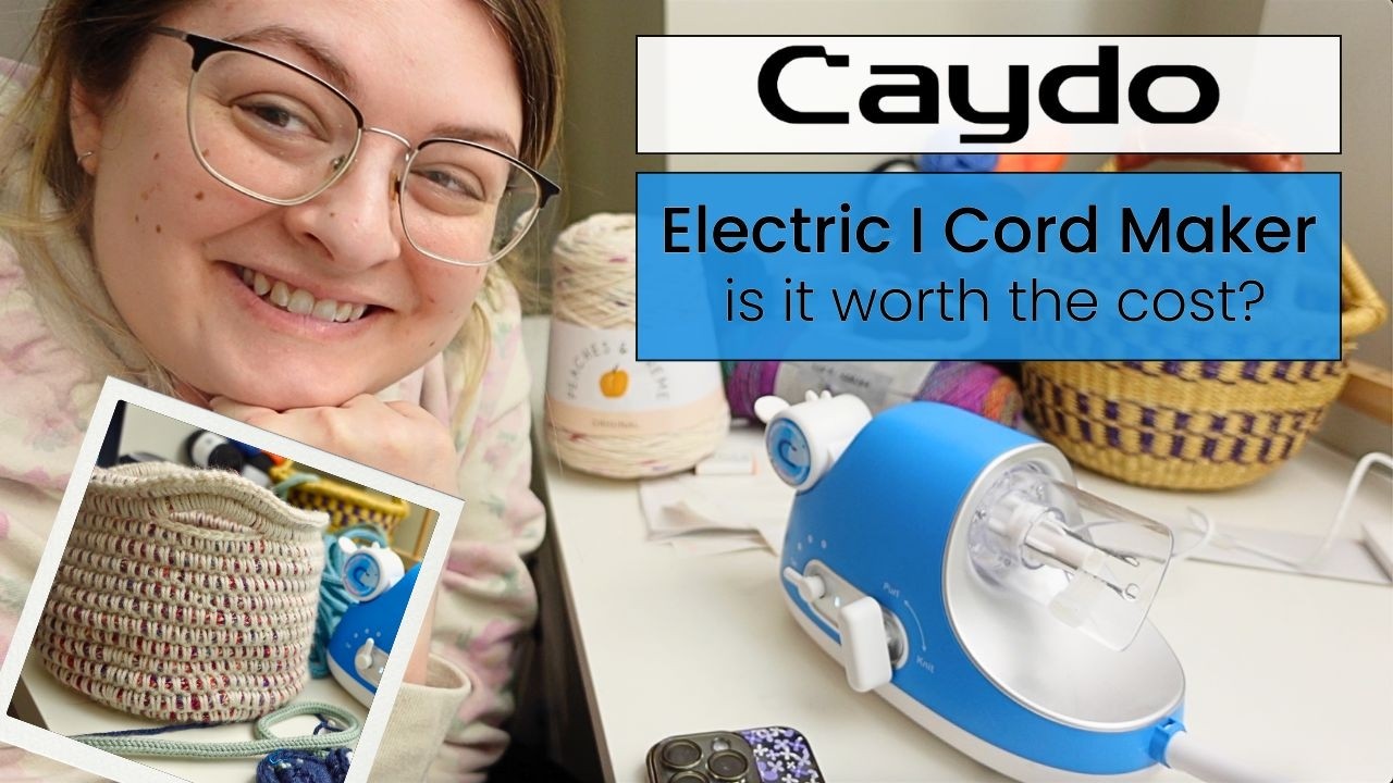 Is This Knitting Tool Worth the Cost? Testing the Caydo Electric I Cord Pro