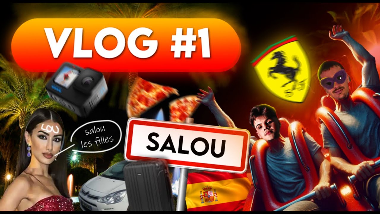 ON CRIE SUR DES ESPAGNOLS À SALOU | vlog (mieux que Kaizen)