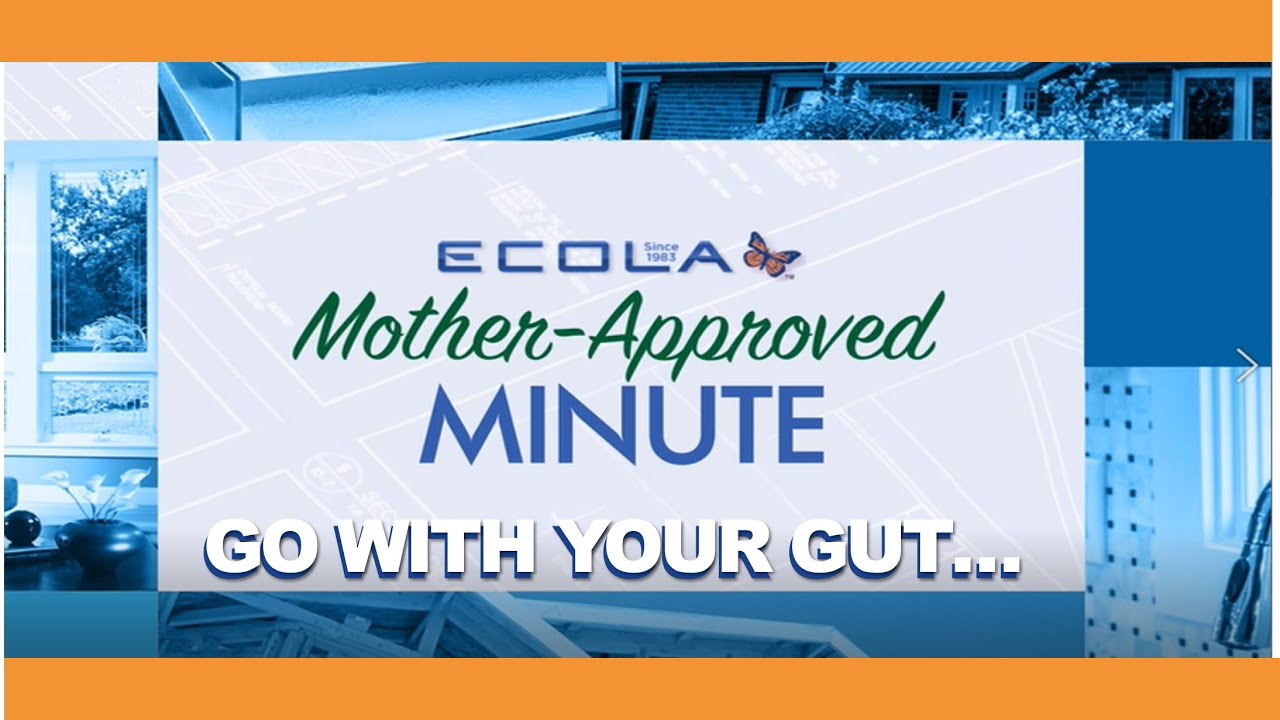 KNOW WHEN TO TRUST YOUR GUT in this Mother Approved Minute featuring Sue Fries, the Termite Lady.
