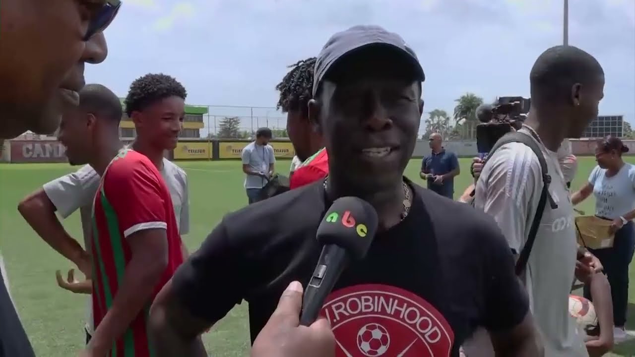 Interviews Robinhood U18 trainer Robert Derby, topscorer Jenairo Pigeon en Tony Pengel   8 Juni 2025