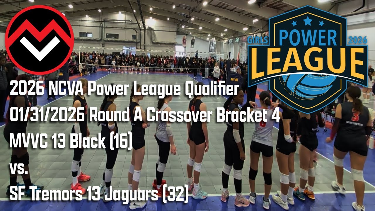2026 NCVA PLQ: MVVC 13 Black vs SF Tremors Jaguars