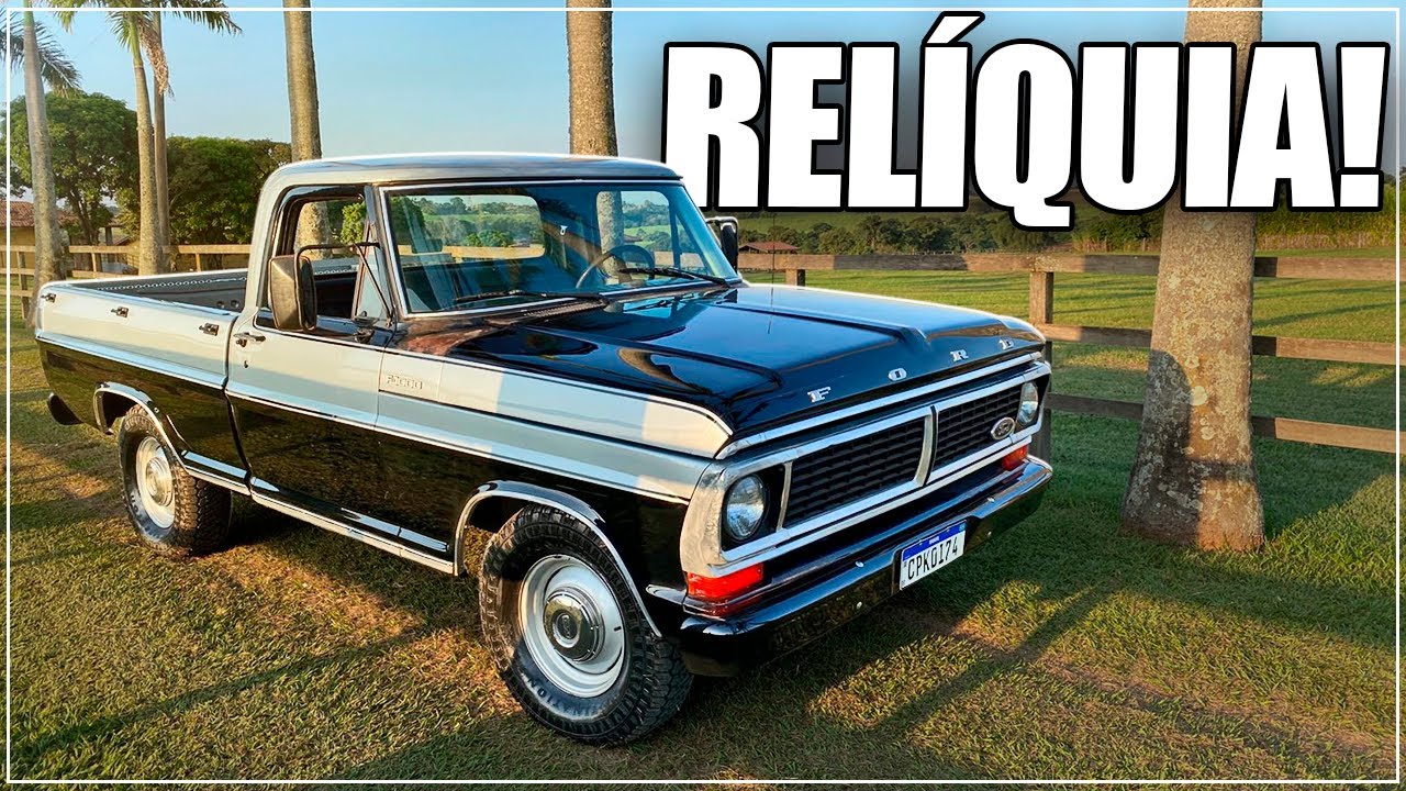 OLHA ESSA FORD F1000 1985 TODA ORIGINAL!!