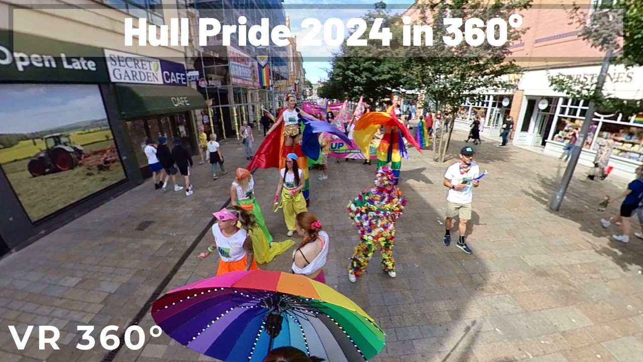 Hull Pride 2024 360 VR : Part 3 Carr Lane