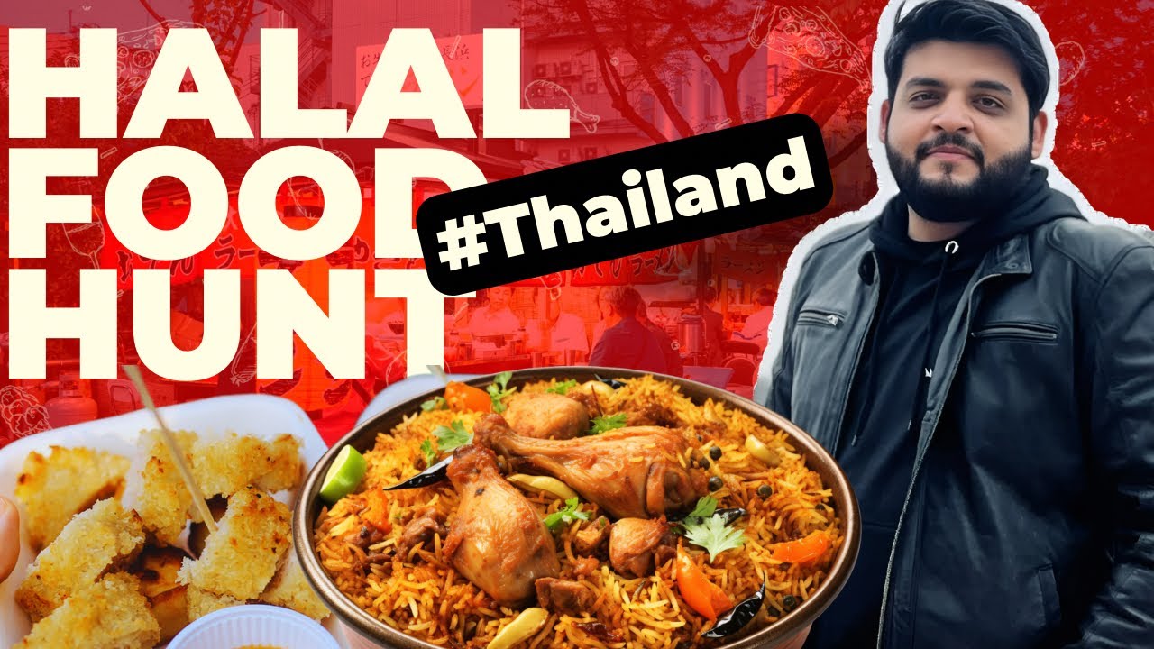 Ultimate Halal Food Tour in Bangkok, Thailand @AoSarakDikhaun - Where to get Halal Food? #streetfood