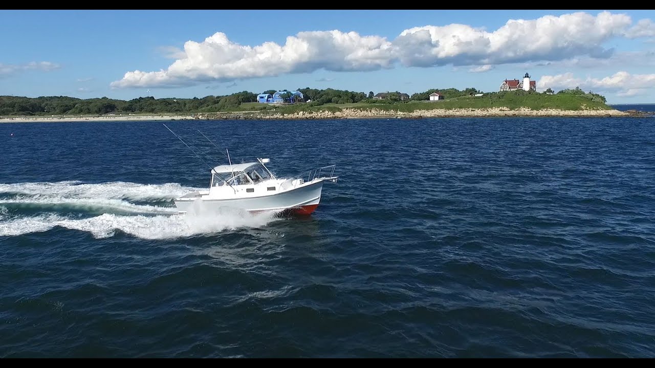 Salty Cape Review: The Fortier 30' Down​ East Boat on Cape Cod