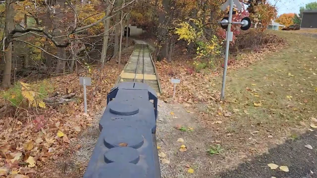 Fall White Creek Railroad Train Ride