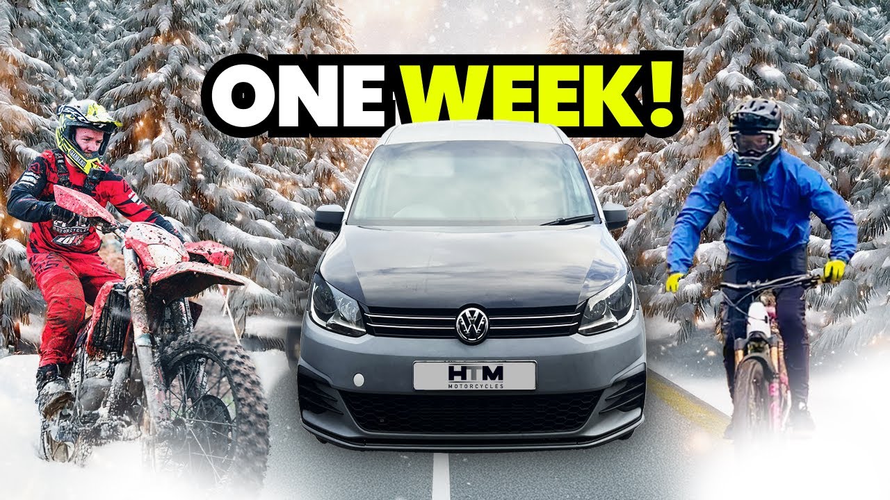 WEEK IN MY LIFE - Hard Enduro Racing, Training, VW Caddy van build update