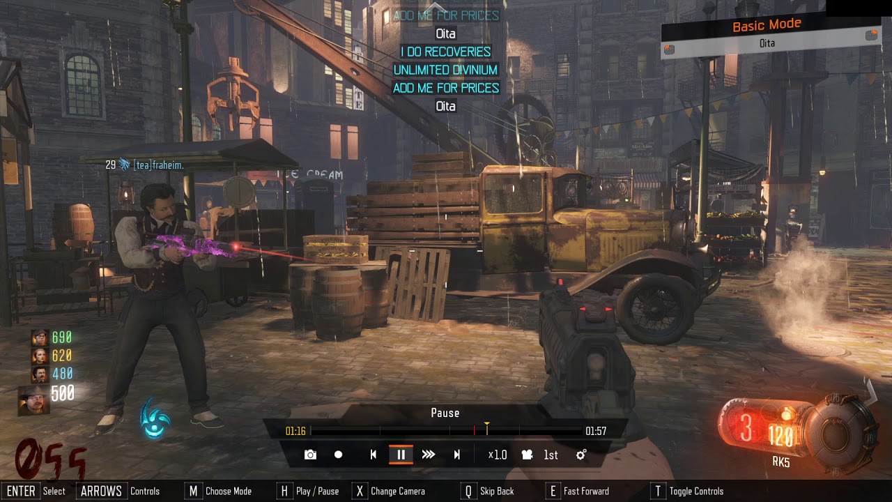 Black ops 3: Hacker derank 3 players, has various other hacks.