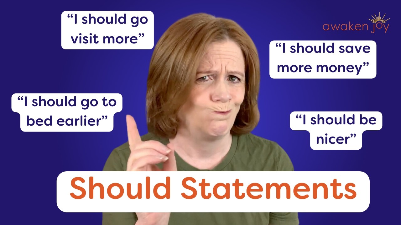 Cognitive Distortion Should Statements