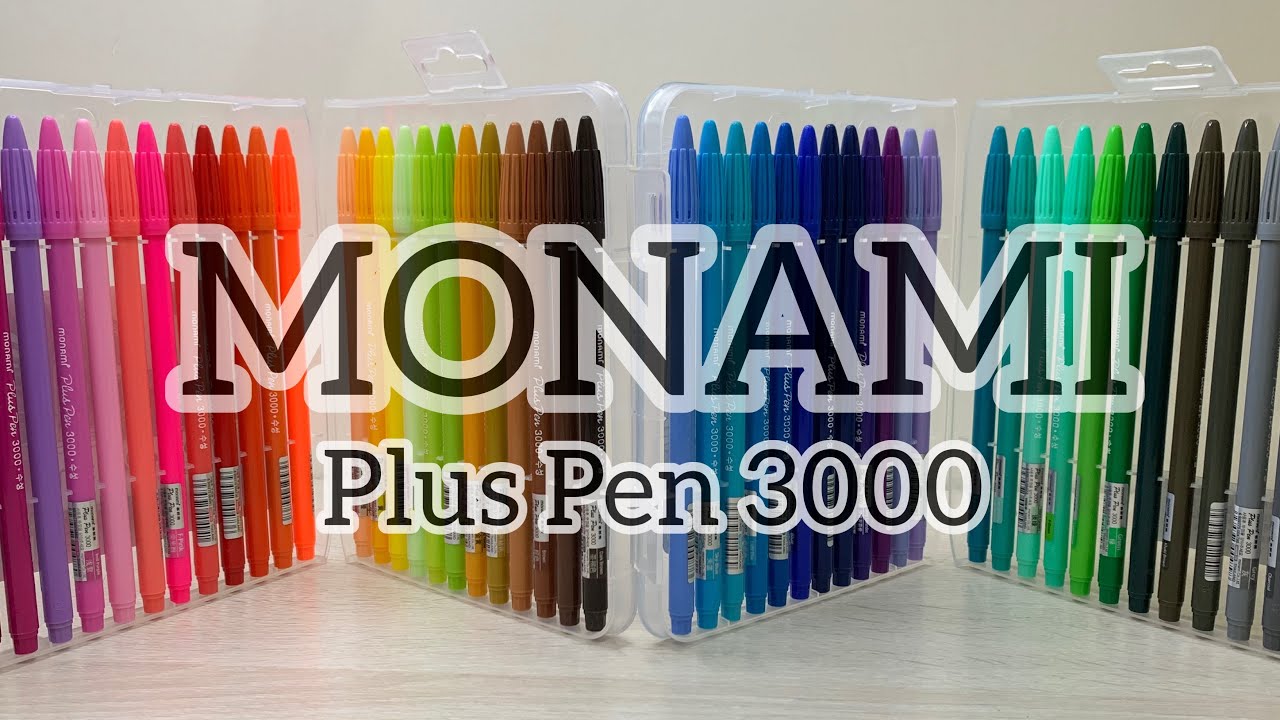 MONAMI Plus Pen 3000 | 48 Colors