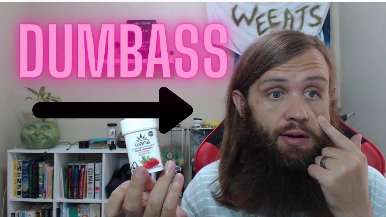 Blooper review. Sorry, WANA weed gummies.