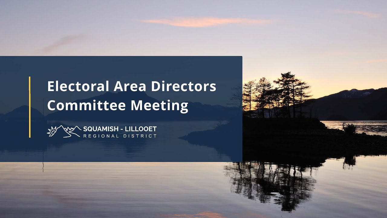 Electoral Area Directors Committee Meeting - January 14, 2026