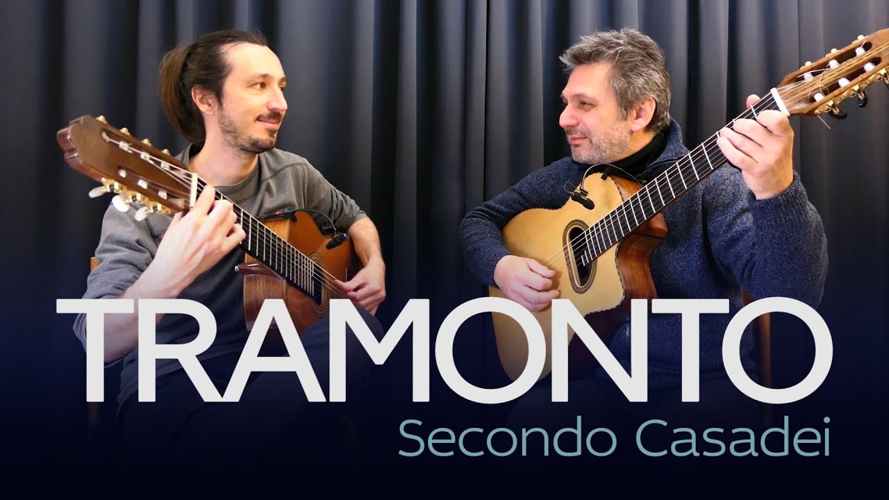 TRAMONTO (Secondo Casadei) #liscio #chitarra #musicaitaliana