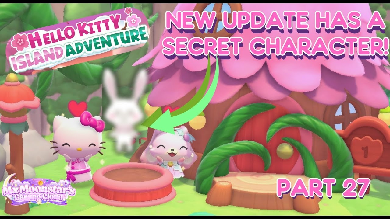 😱🐰NEW UPDATE BRINGS A HIDDEN CHARACTER? - Hello Kitty Island Adventure Part 27🐰