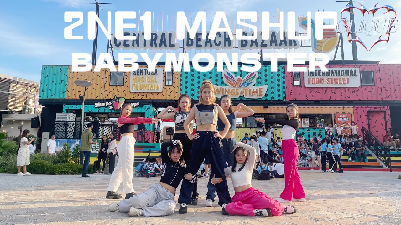 [KPOP IN PUBLIC ONE TAKE]2NE1mashup - BABYMONSTER by THEETERNALCLIQUE singapore