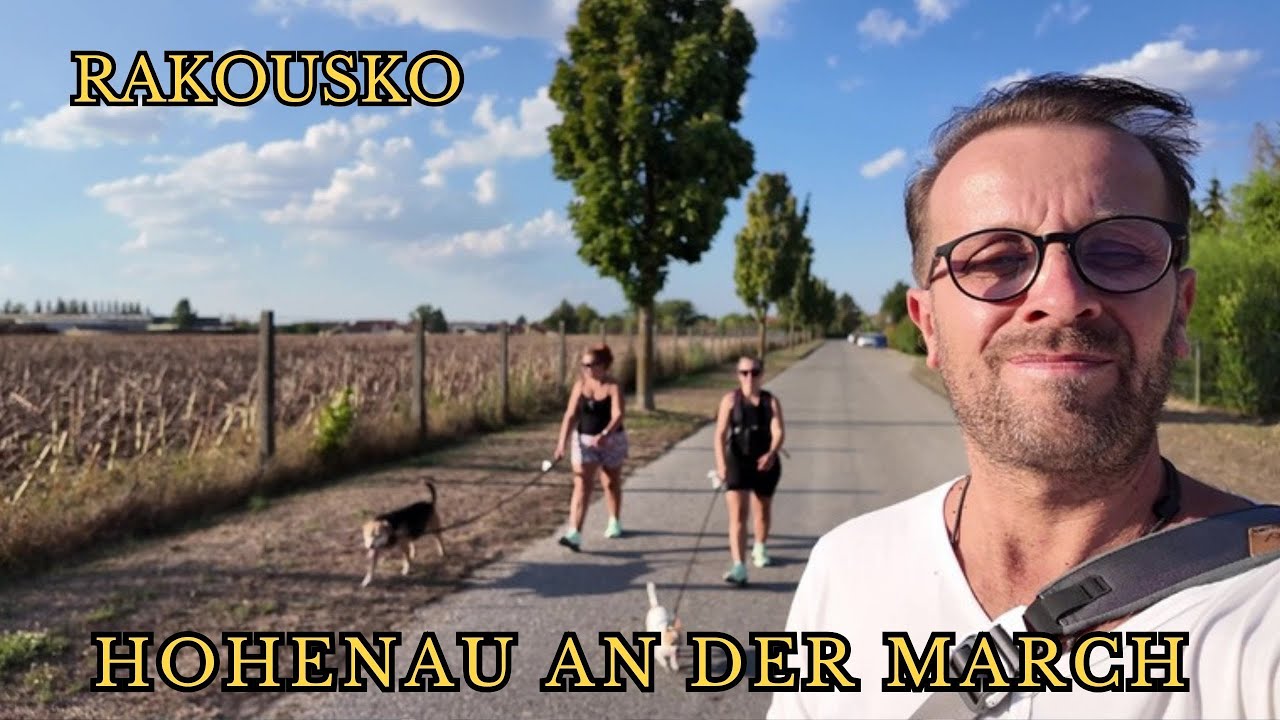 Venčení psů v Rakousku - okolí města Hohenau an der March