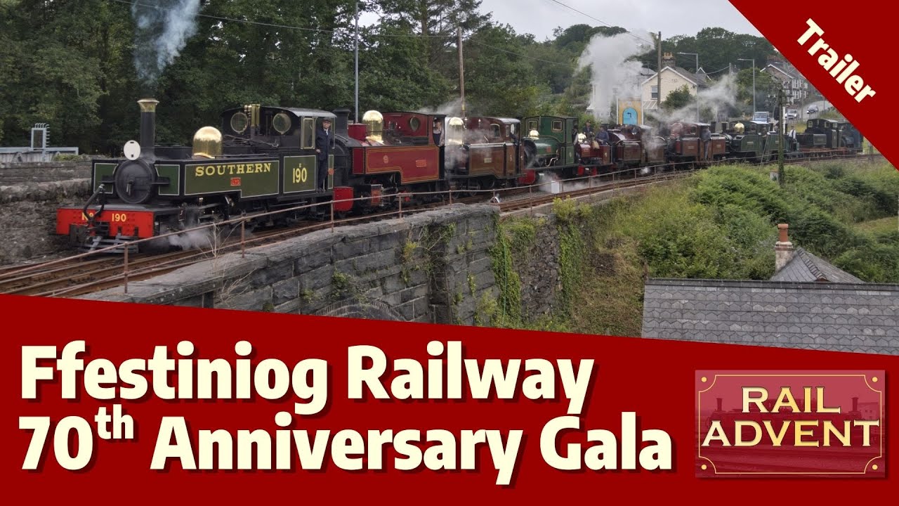 Ffestiniog Railway - 70th Anniversary Gala - Trailer (4K)