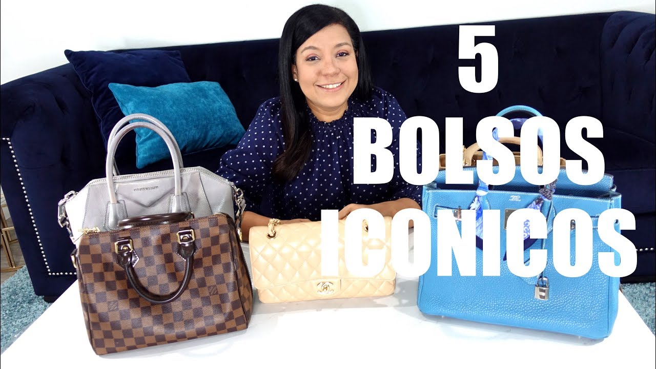 5 BOLSOS IC&Oacute;NICOS! HERMES, CHANEL, DIOR, LOUIS VUITTON!