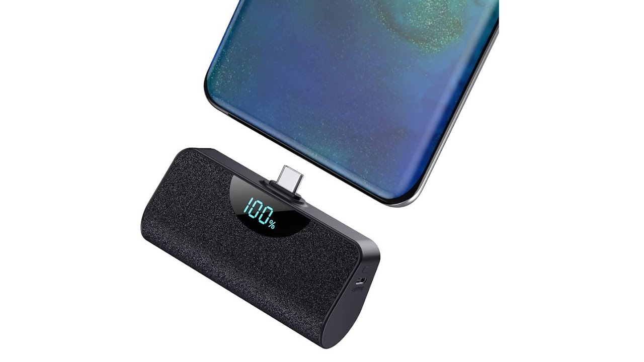Обзор: Миниатюрное портативное зарядное устройство USB-C Power Bank 5200 мА·ч, сверхкомпактный ре...