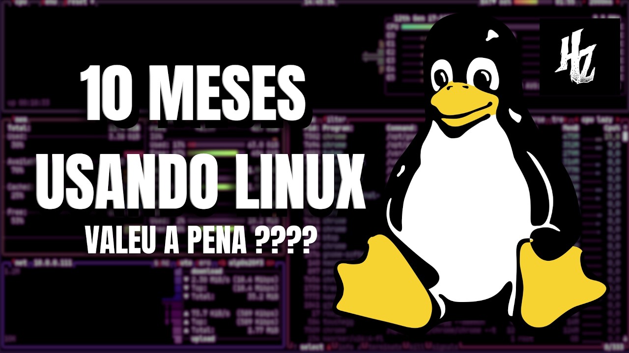 USEI LINUX DURANTE 10 MESES, VALEU A PENA ??? MINHA OPNIÃO
