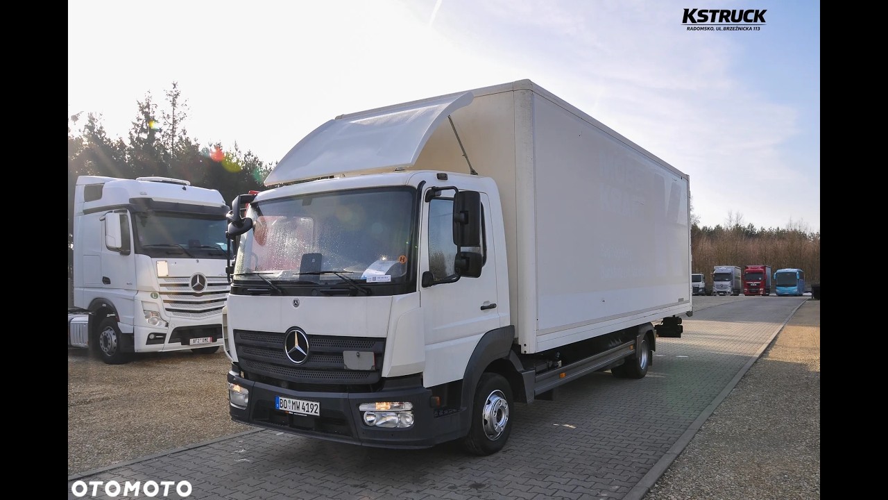 Mercedes-Benz Atego 818L kontener 7,25 2020r