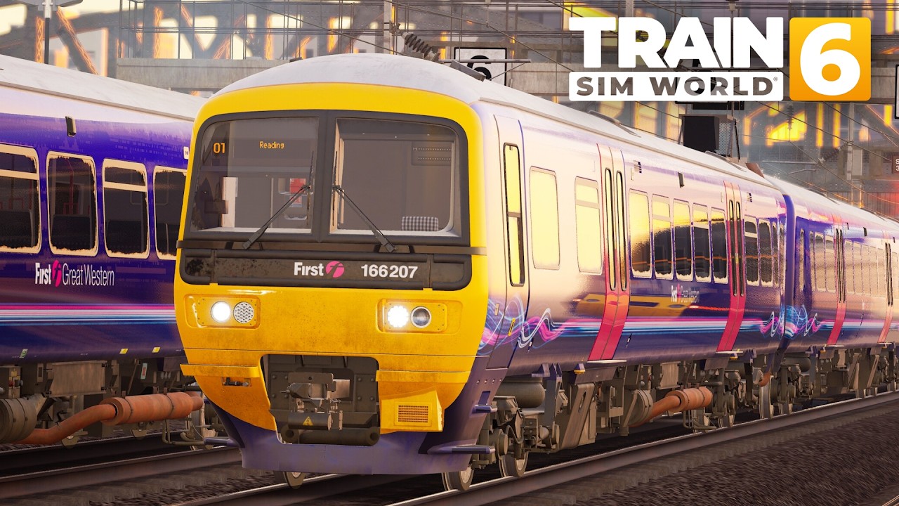 Train Sim World 6 - GWE Remastered - Paddington To Reading - With BR Class 166 First Great Western