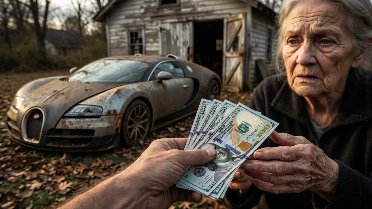 Grandma Sold Me an Abandoned Bugatti Supercar for $700 | Full Asmr Restoration