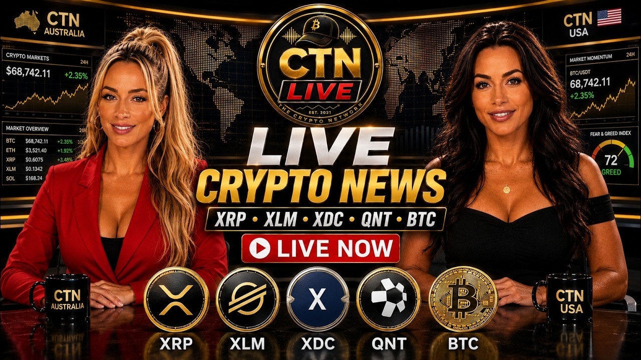 CTN LIVE: XRP LIVE CHART Breaking Crypto News 🔴 LIVE