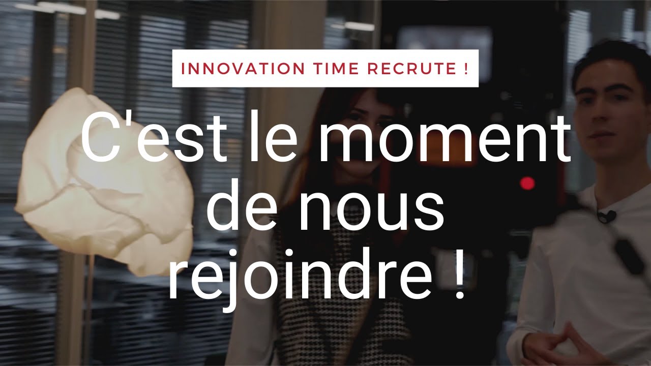 Innovation Time n'attend plus que toi!