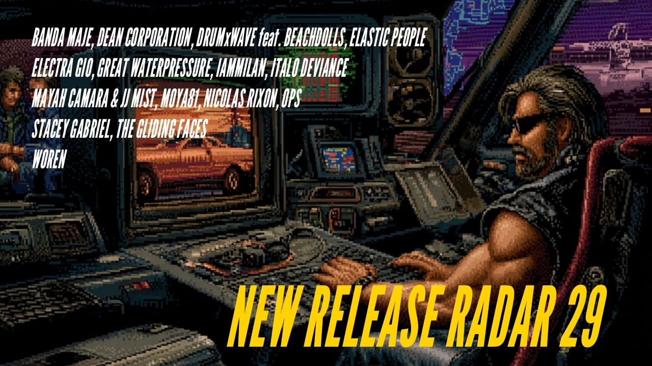 New Release Radar #29 - 04-15-26 #synthwave #synthpop #retroaesthetic