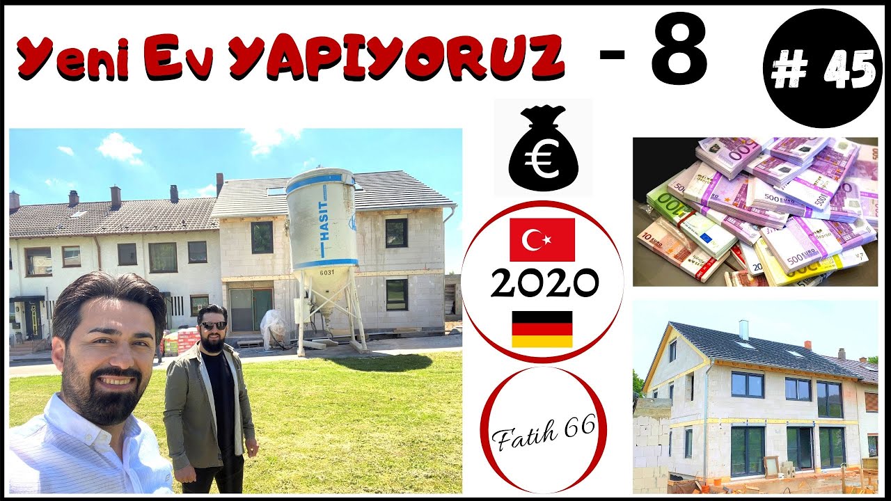 Almanyada Yeni Ev YAPIYORUZ 2020 | insaat Maliyeti | Bölüm 8 | #45