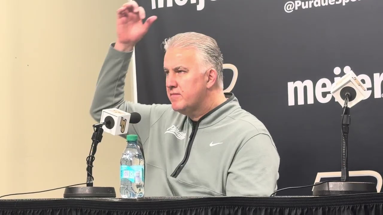 Purdue 93, Indiana 64: Matt Painter post game presser