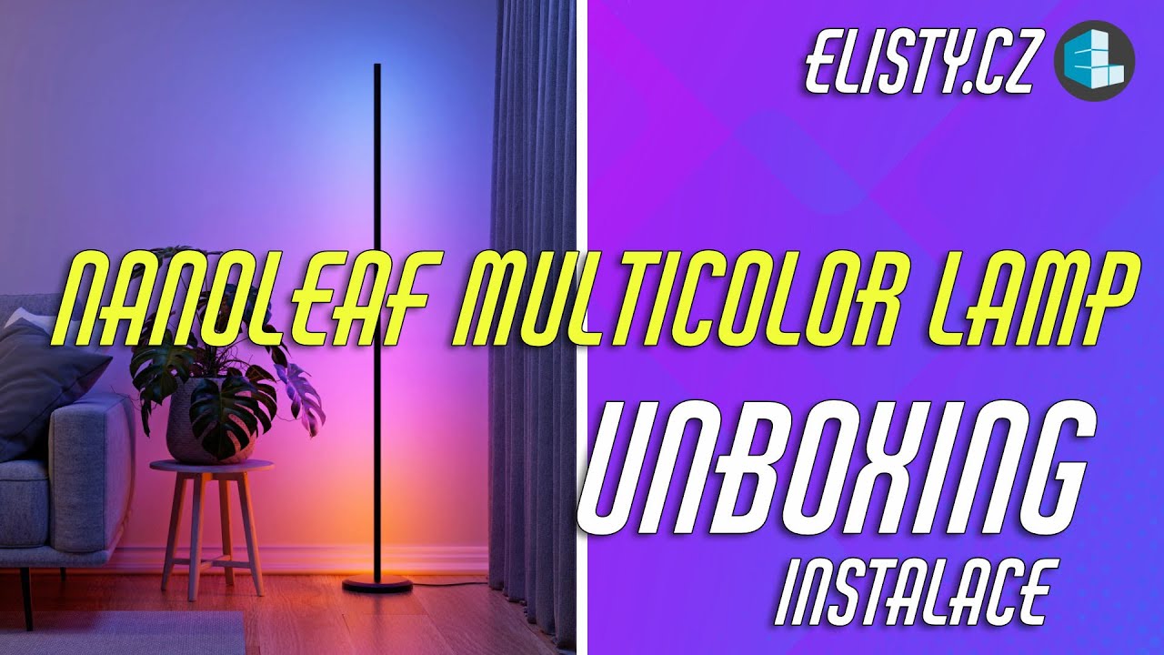 Unboxing NANOLEAF MULTICOLOR FLOOR LAMP (MATTER)