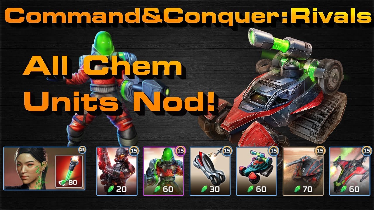 C&C Rivals: All Chem Units!