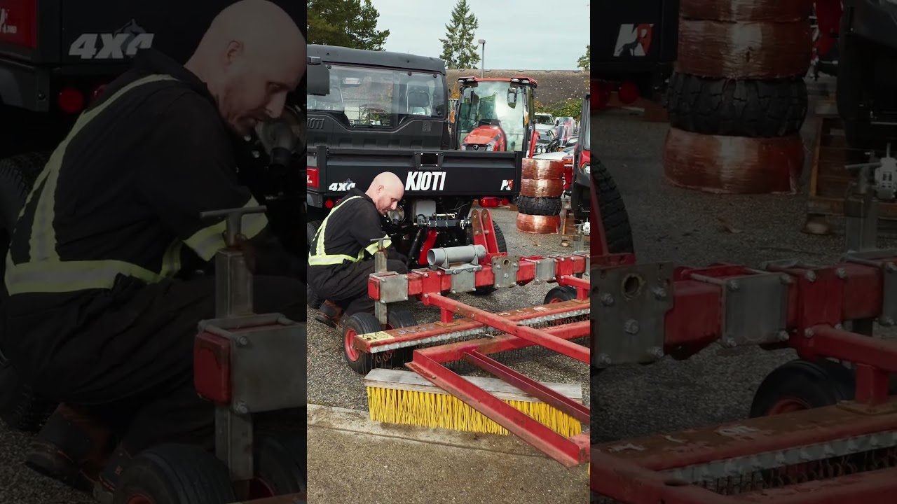 Power Tractor 3-Point Hitch Attachment for KIOTI K9 UTV