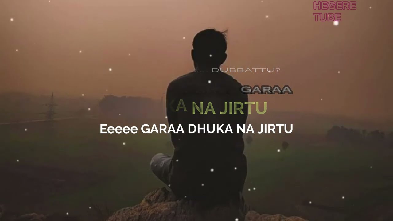Kadir Martu Lubbuu lubaa music(Lyrics) #kadirmartu #lubbuluba @vision entertainment