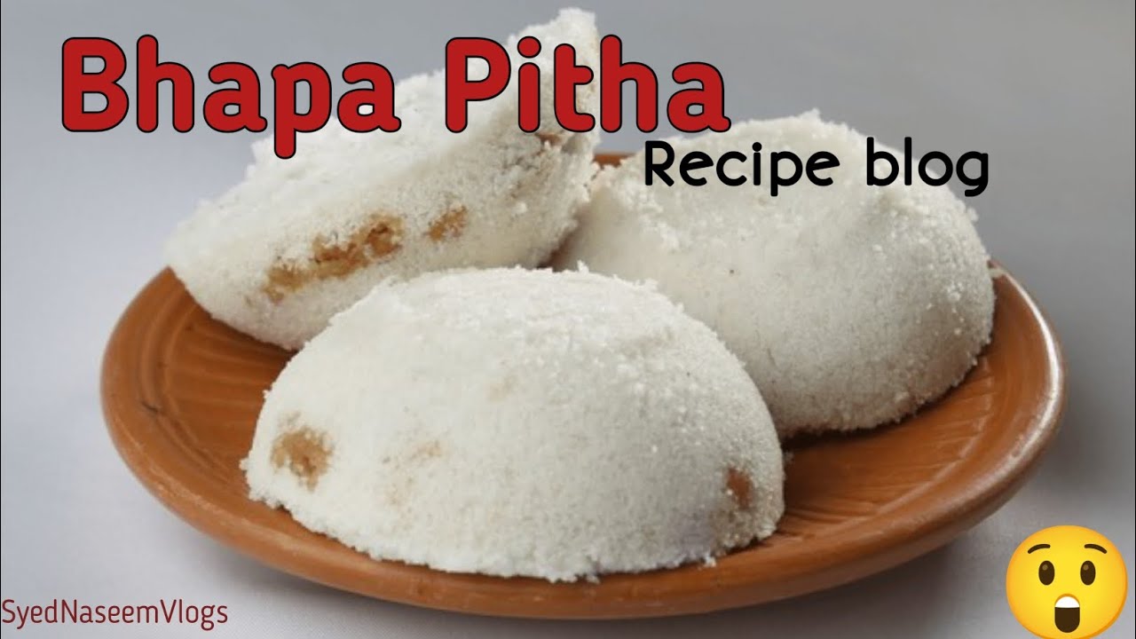 Bengali Thandi Special Dish Bhapa Pitha Recipe Blog✨Full Blog🍰Syed Naseem Vlog's.#blogger #blog 